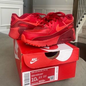 Toddler/Little Girl’s Nike Air Max Red